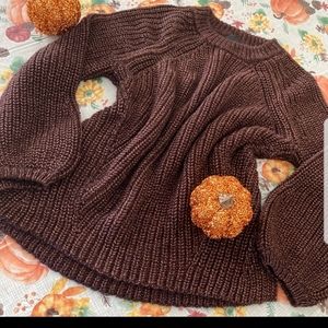 Ann Taylor Bronze Brown Sweater Sz M NWOT